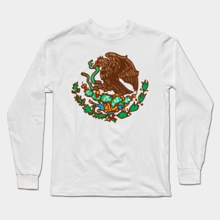 Mexican eagle - code of arms Long Sleeve T-Shirt